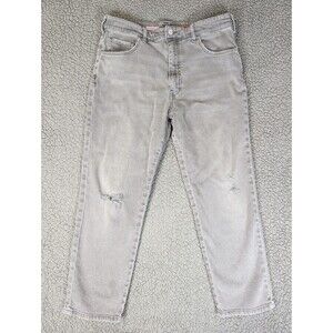 Anthropologie Pilcro Relaxed The Borrowed Boyfriend Jeans Gray Size 30